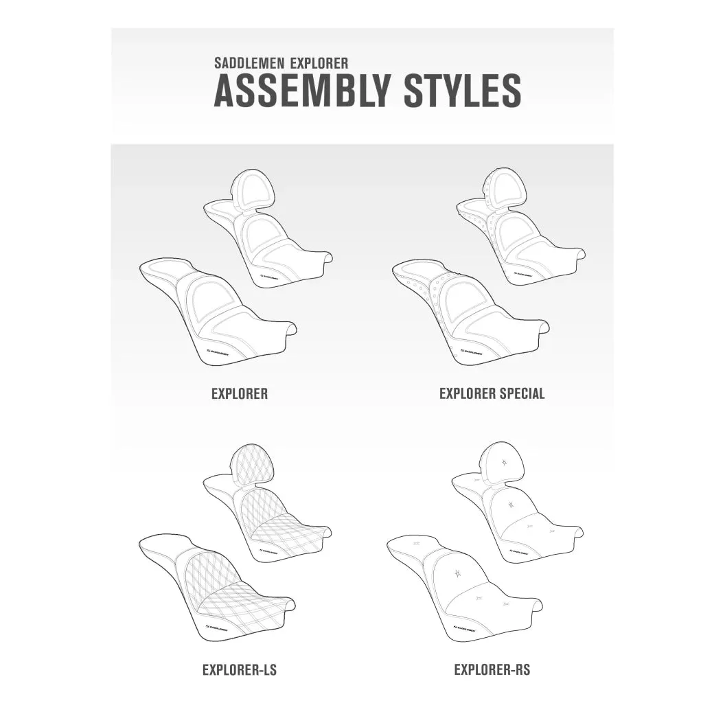 2018-2022 FLDE, FLHC/S, FLSL Special Explorer™ Seat