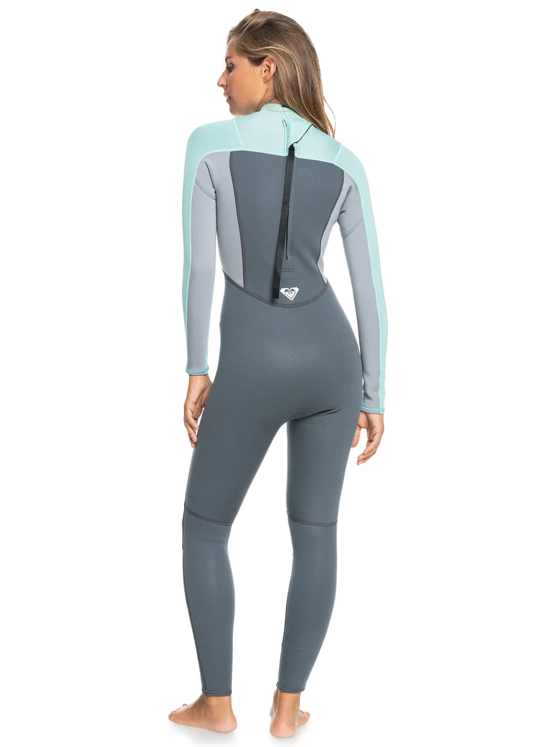 3/2mm Prologue Back Zip Wetsuit - Ice Green