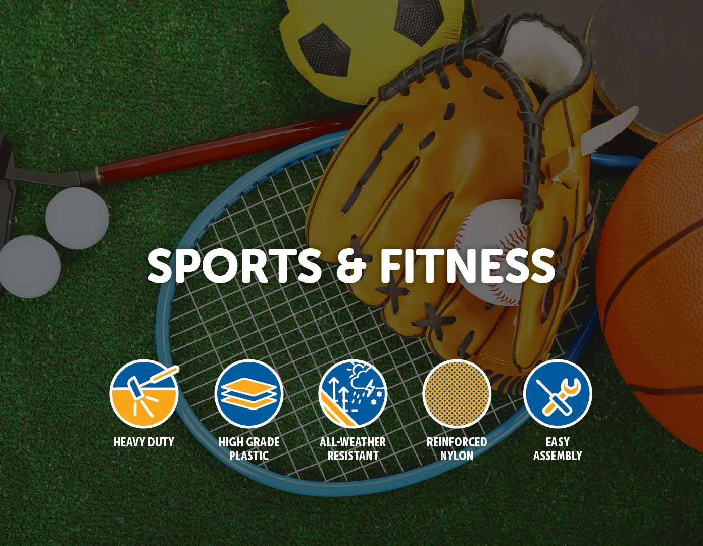 360° Basketball Return Net System, Durable, All-Weather