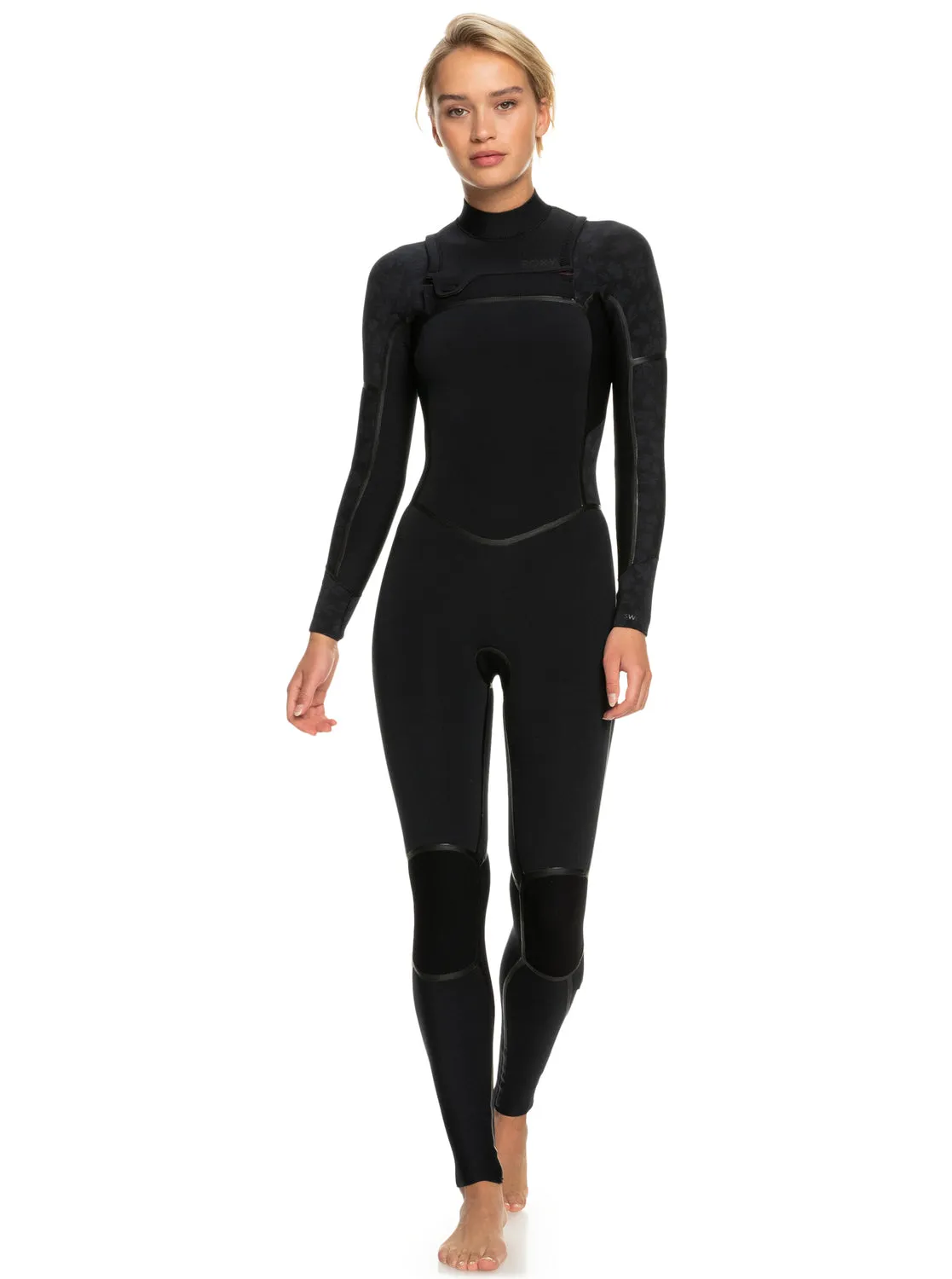 4/3mm Swell Series Chest Zip Wetsuit - Black