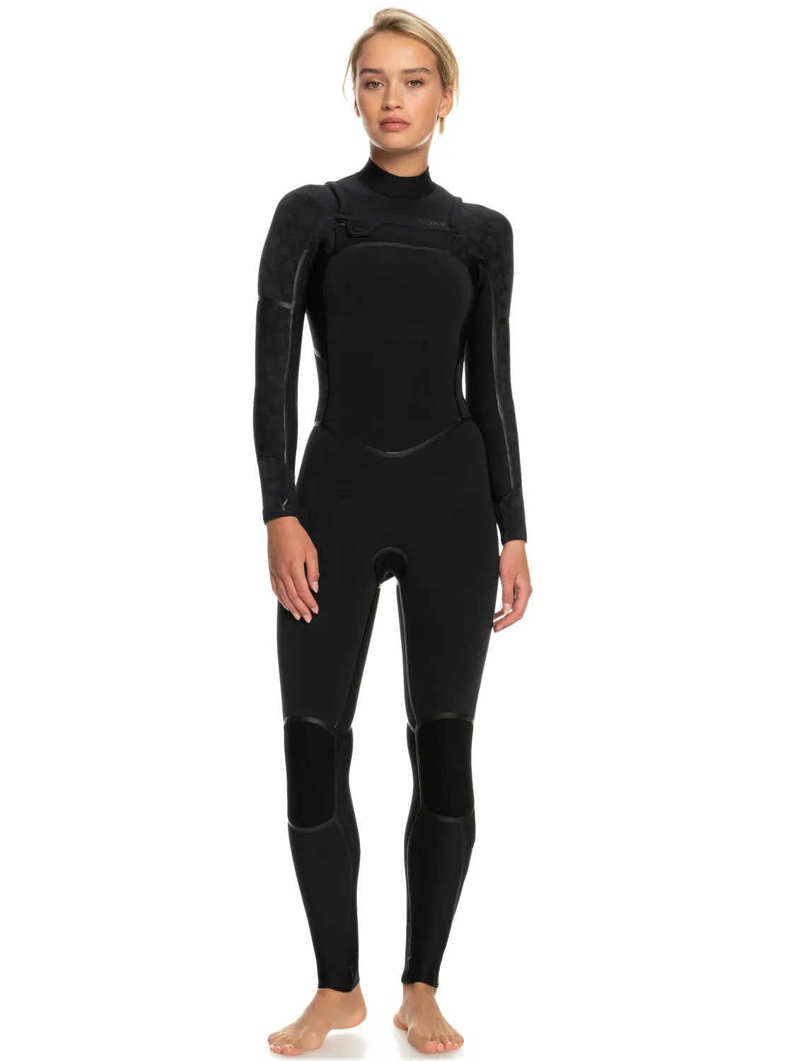 4/3mm Swell Series Chest Zip Wetsuit - Black