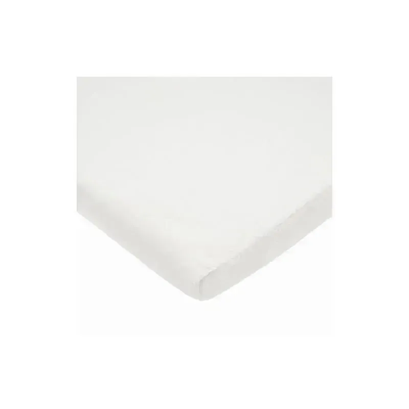 American Baby Supreme Jersey Bassinet Sheet, White