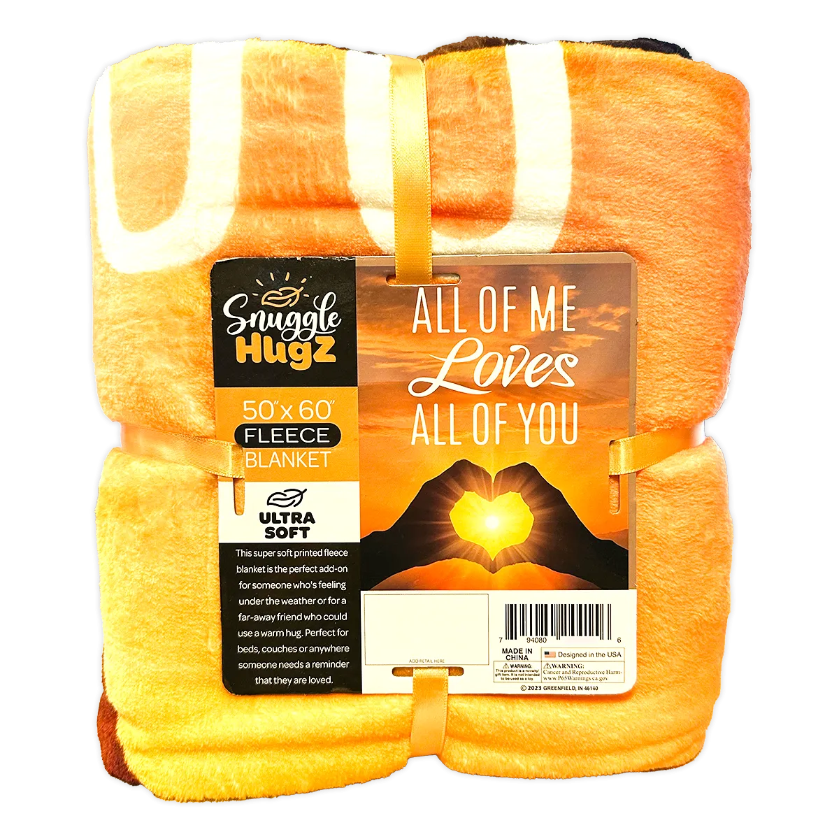 Assorted Blankets Refill - 6 Pieces Per Pack 25300