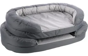 BASKET GENOA OVAL GREY
