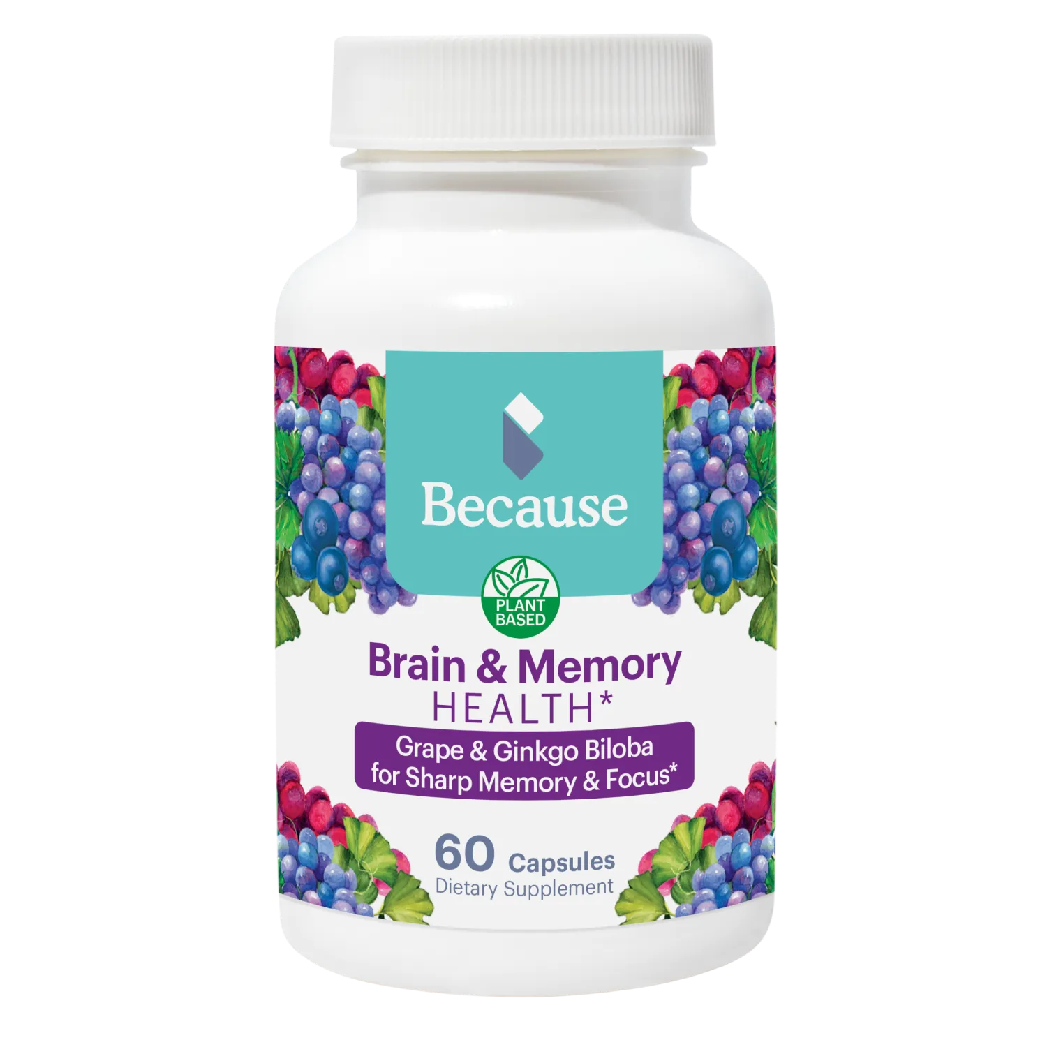 Because Brain & Memory Vitamin