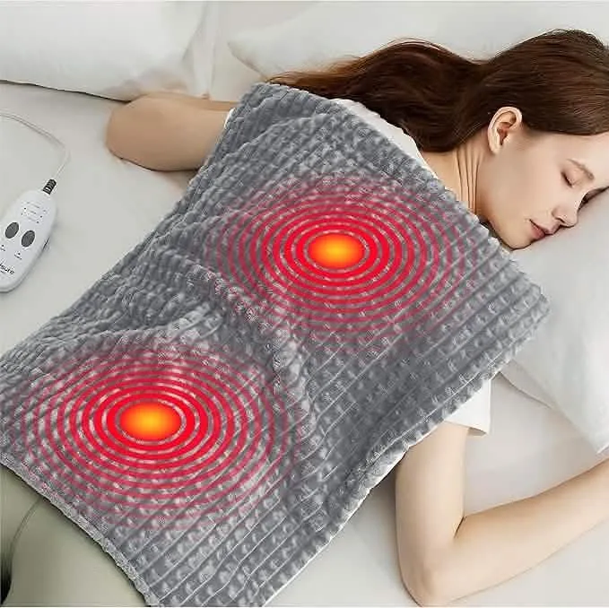 Bedsure Weighted Heating Pad with Massager