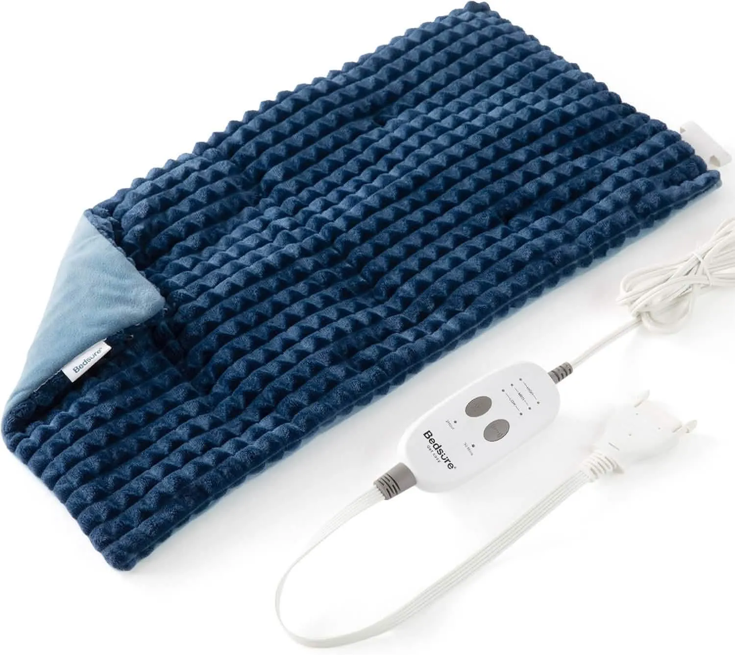 Bedsure Weighted Heating Pad with Massager