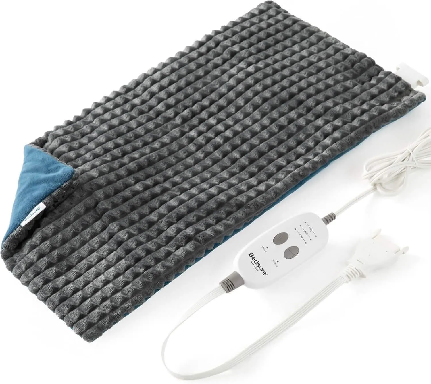 Bedsure Weighted Heating Pad with Massager