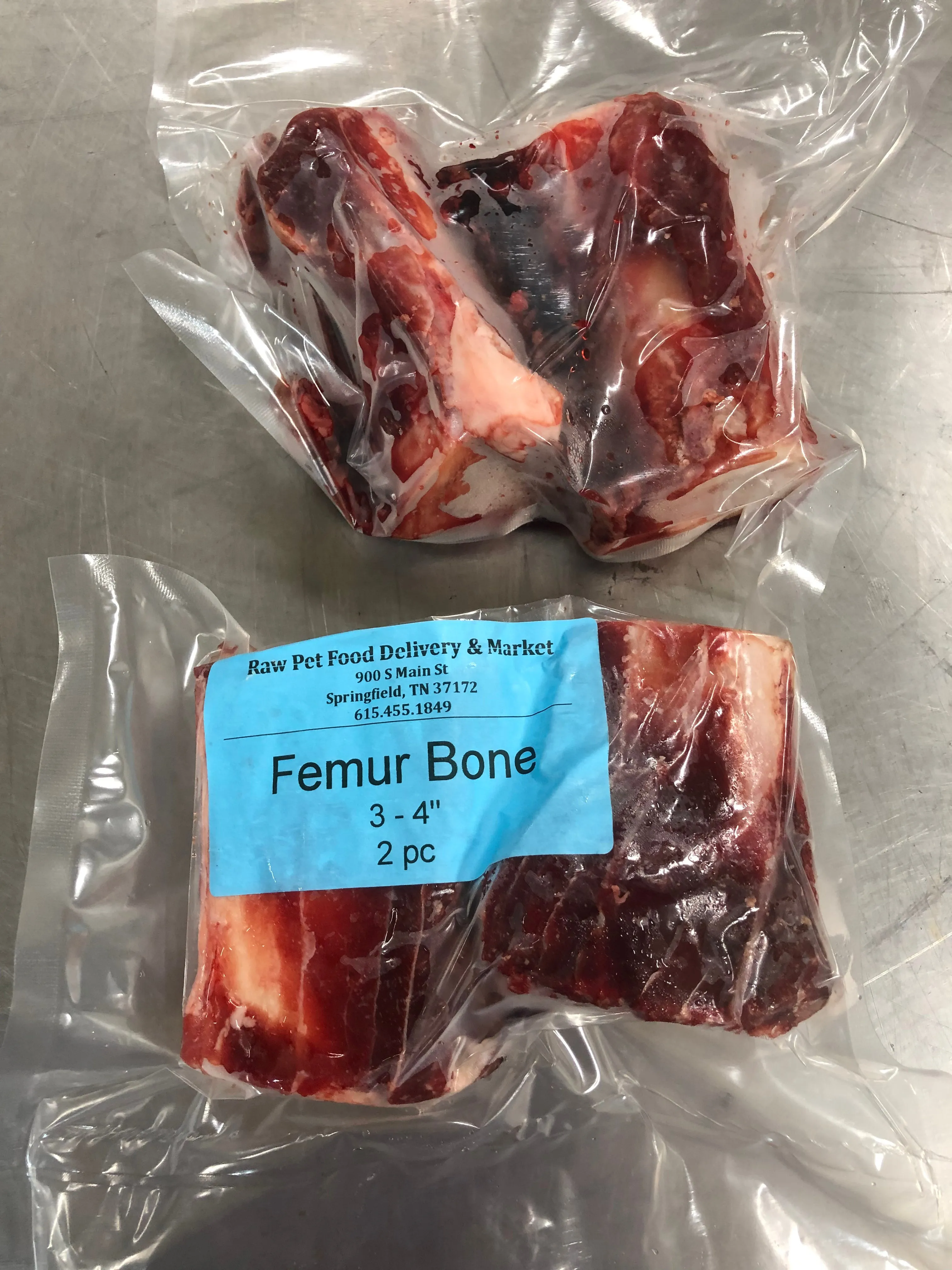 Beef Femur Bones *2 Sizes Available*