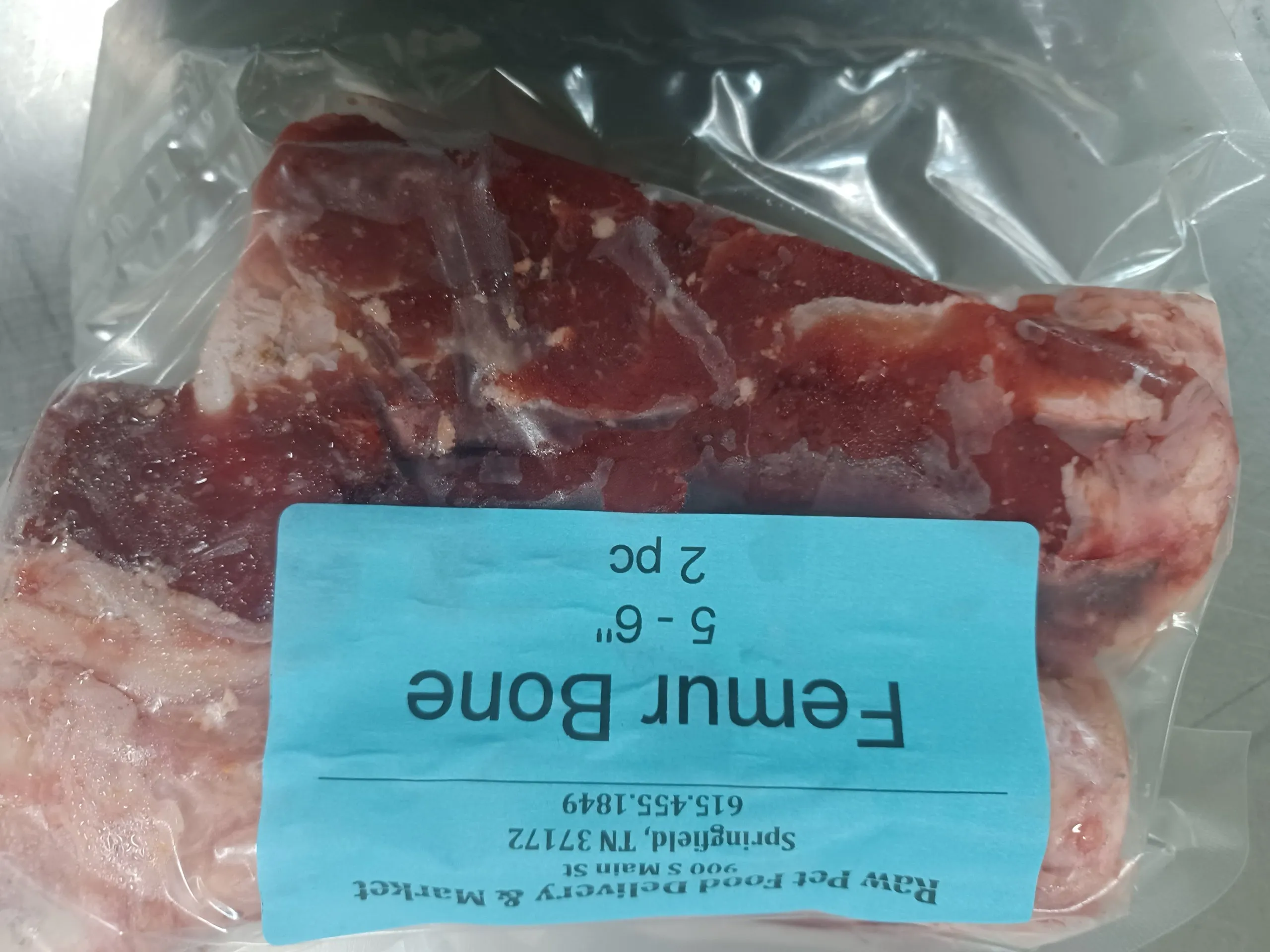 Beef Femur Bones *2 Sizes Available*