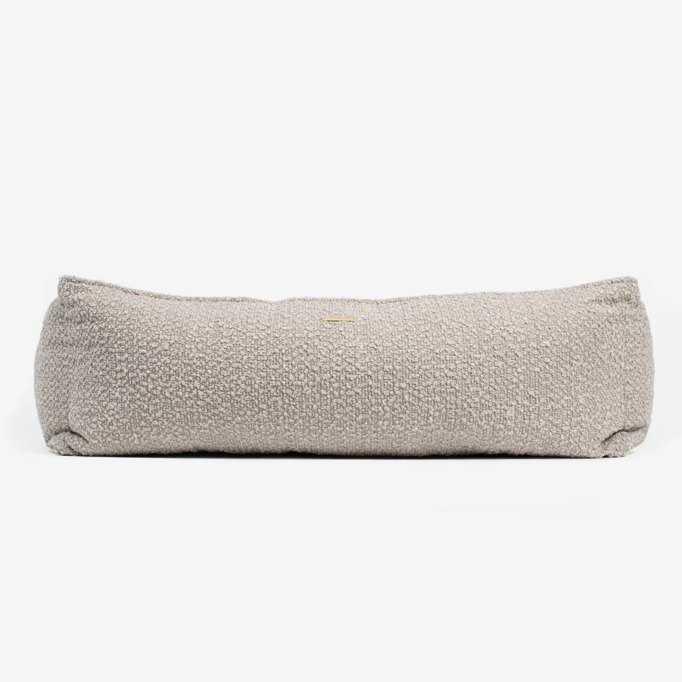 Box Bed With Removable Covers in Mink Bouclé by Lords & Labradors