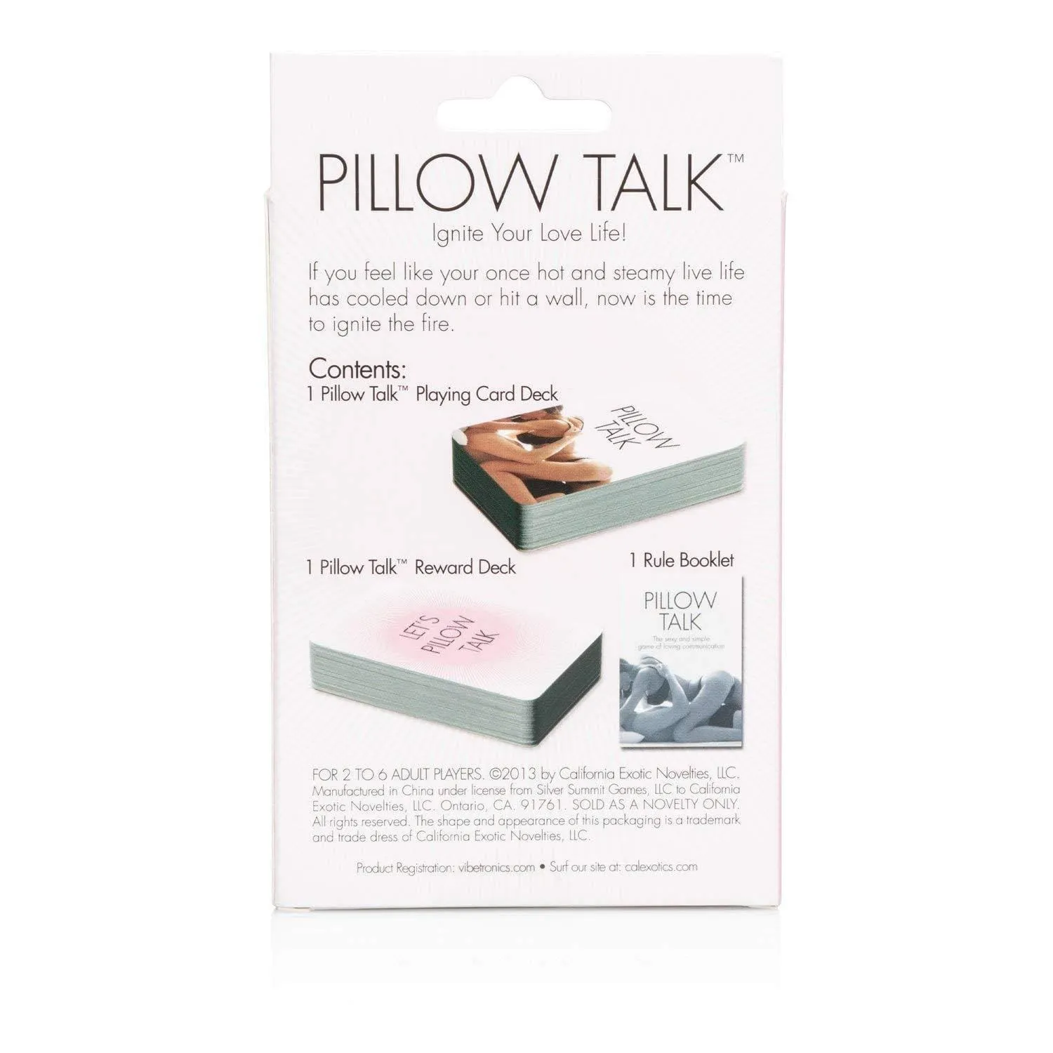 California Exotics - Pillow Talk Card Game