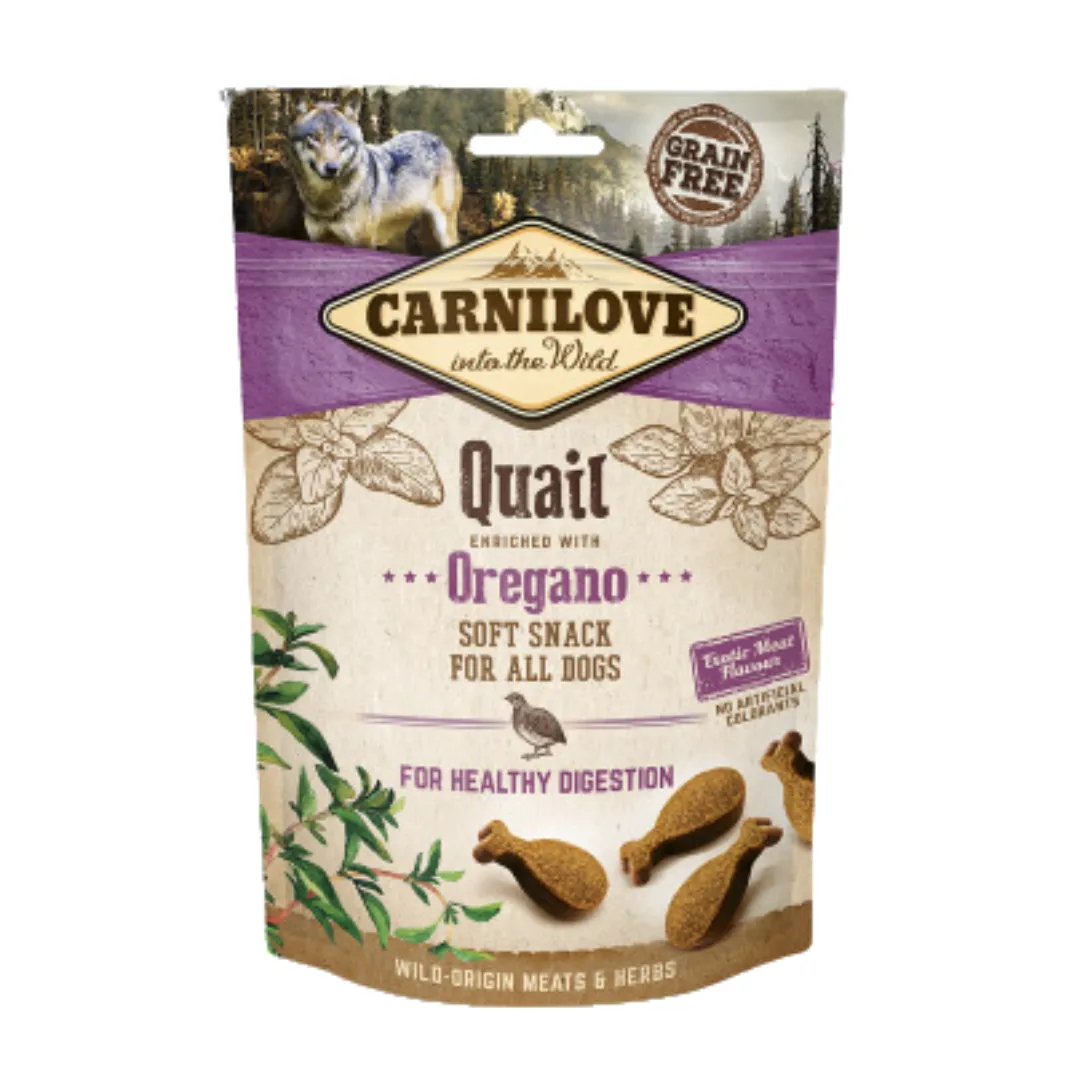 Carnilove Soft Snack Quail & Oregano