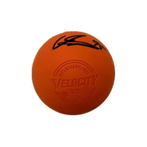 Chase Fraser Signed Orange Lacrosse Ball