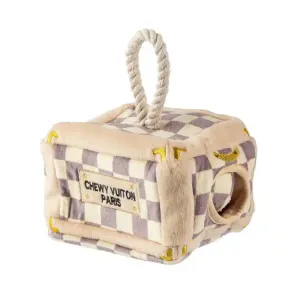 Checker Trunk Interactive Dog Toy
