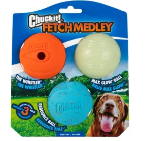 Chuckit! Fetch Medley Assorted Medium (3Pk)