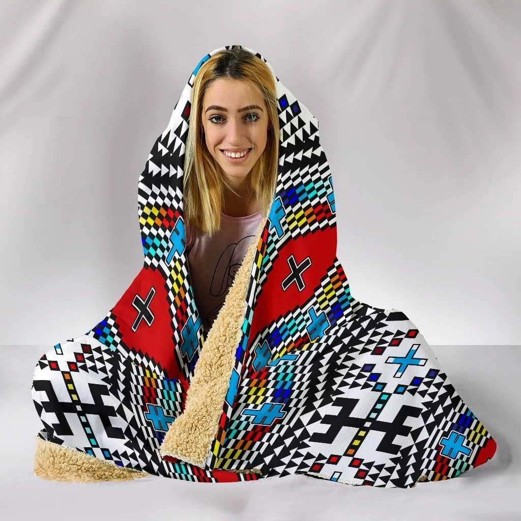 Dragonflies Hooded Blanket