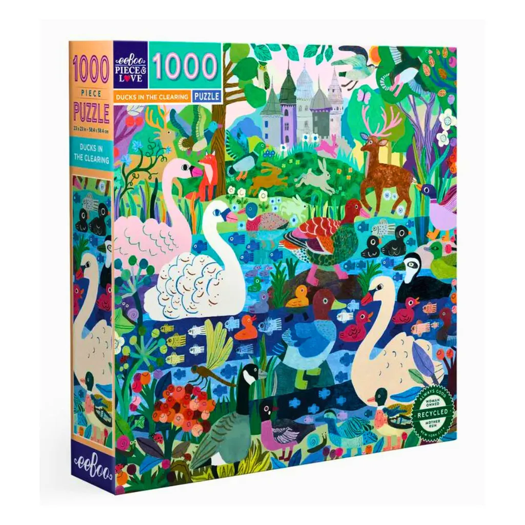 Ducks In The Clearing Puzzle 1000 pieces