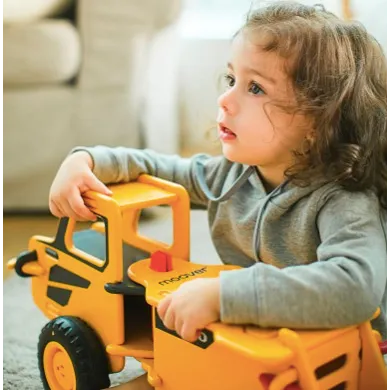 Dump Truck Volvo - Yellow