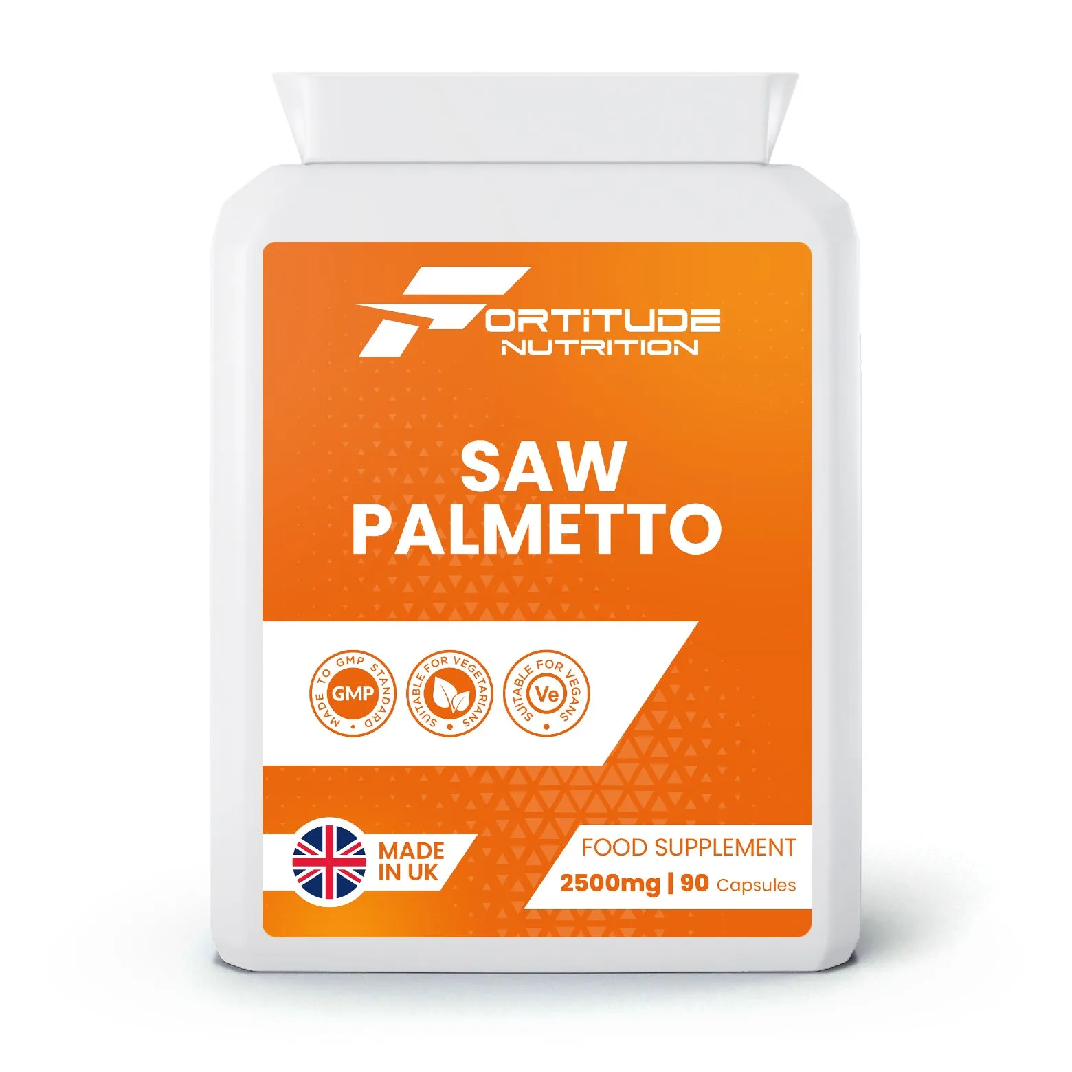 Fortitude Nutrition Saw Palmetto 2500mg 90 Vegan Capsules