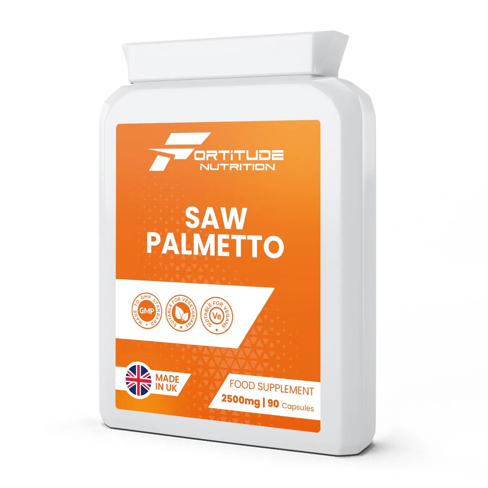 Fortitude Nutrition Saw Palmetto 2500mg 90 Vegan Capsules