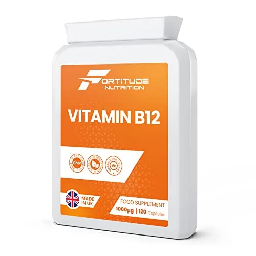 Fortitude Nutrition Vitamin B12 1000mcg 120 Vegan Capsules