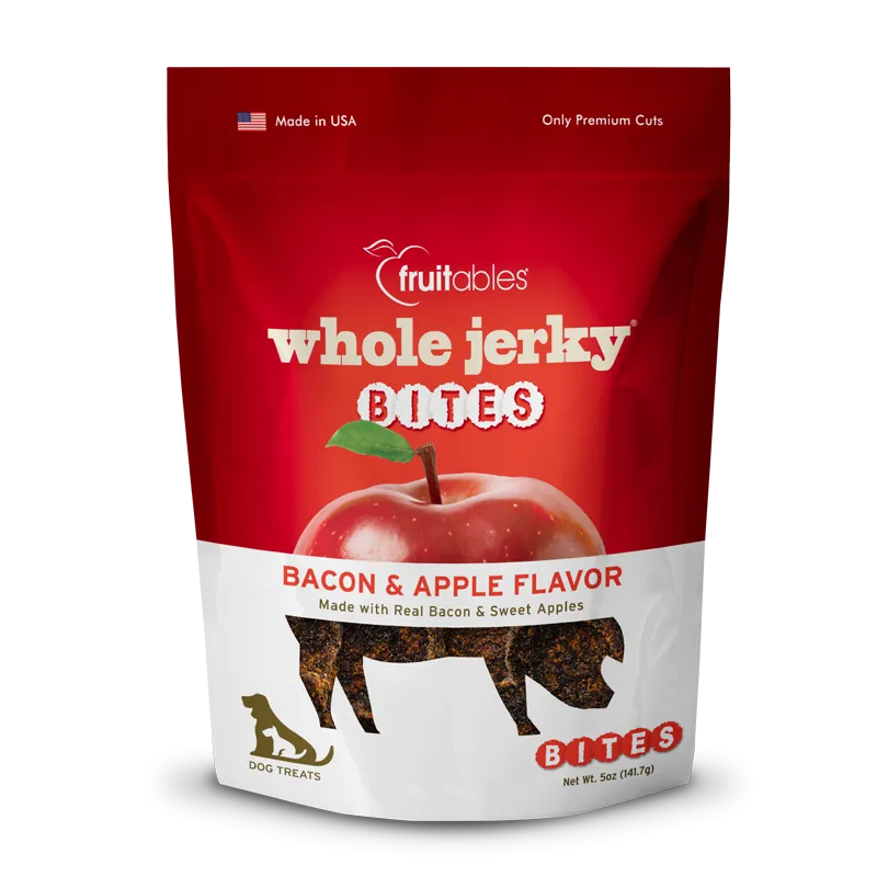 Fruitables Bacon & Apple Whole Jerky Bites 141.7g