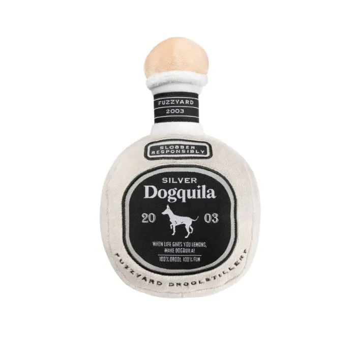 Fuzzyard | Silver Dogquila - Plush Dog Toy