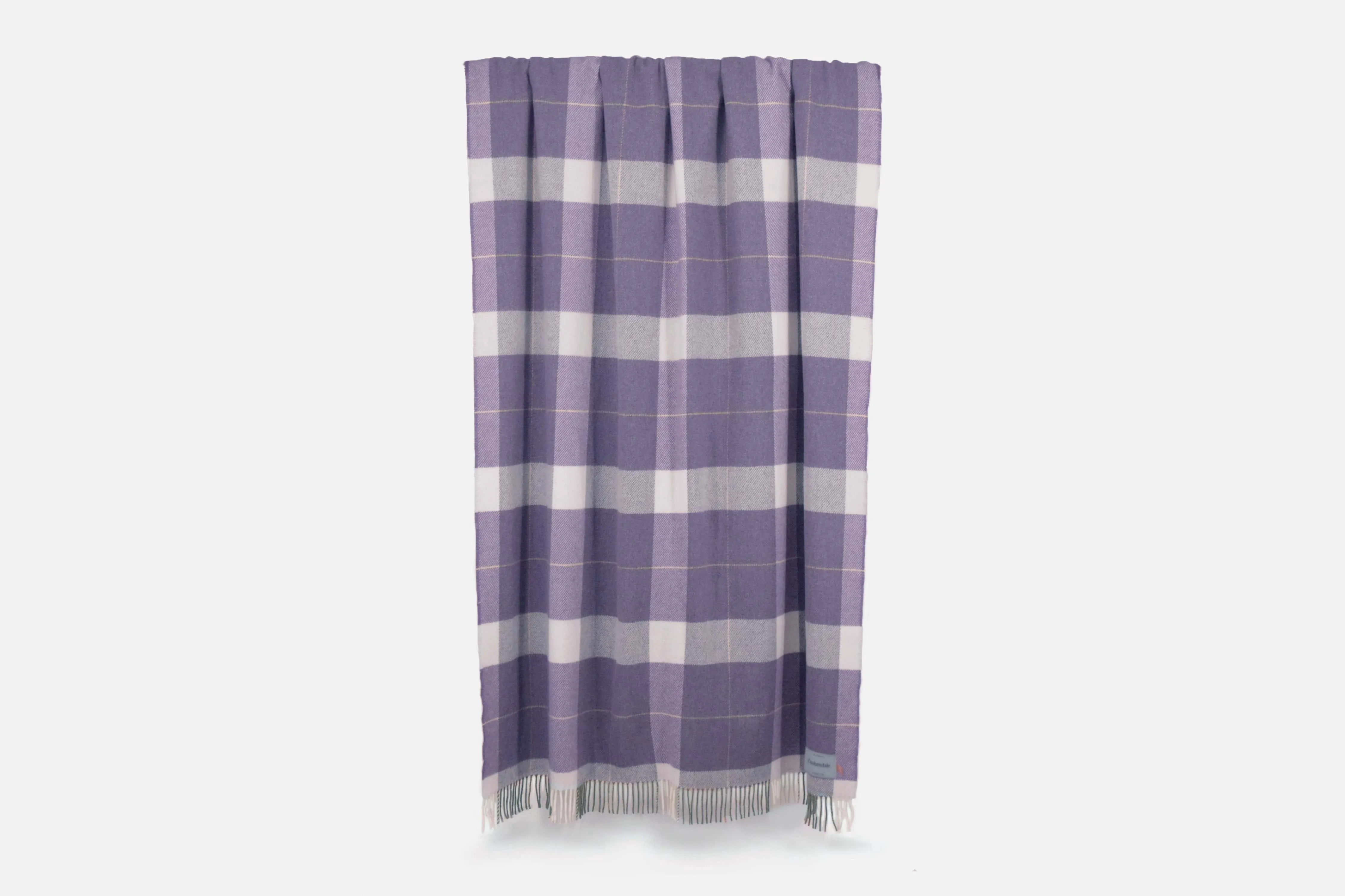 Grape Glynn Lambswool Throw Blanket