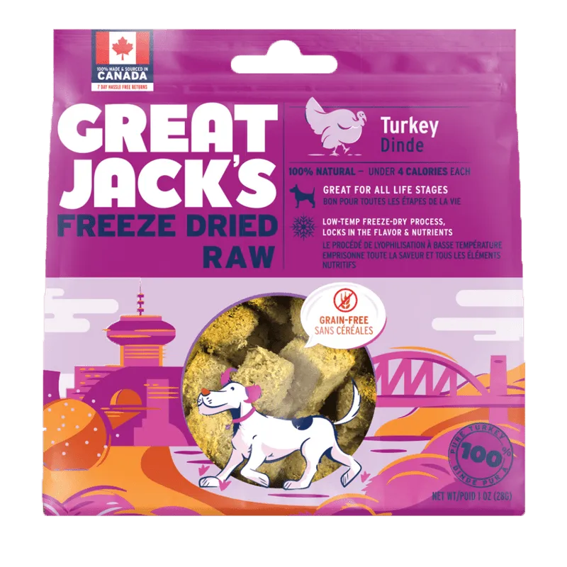 Great Jack's Frz Dr. Raw Turkey