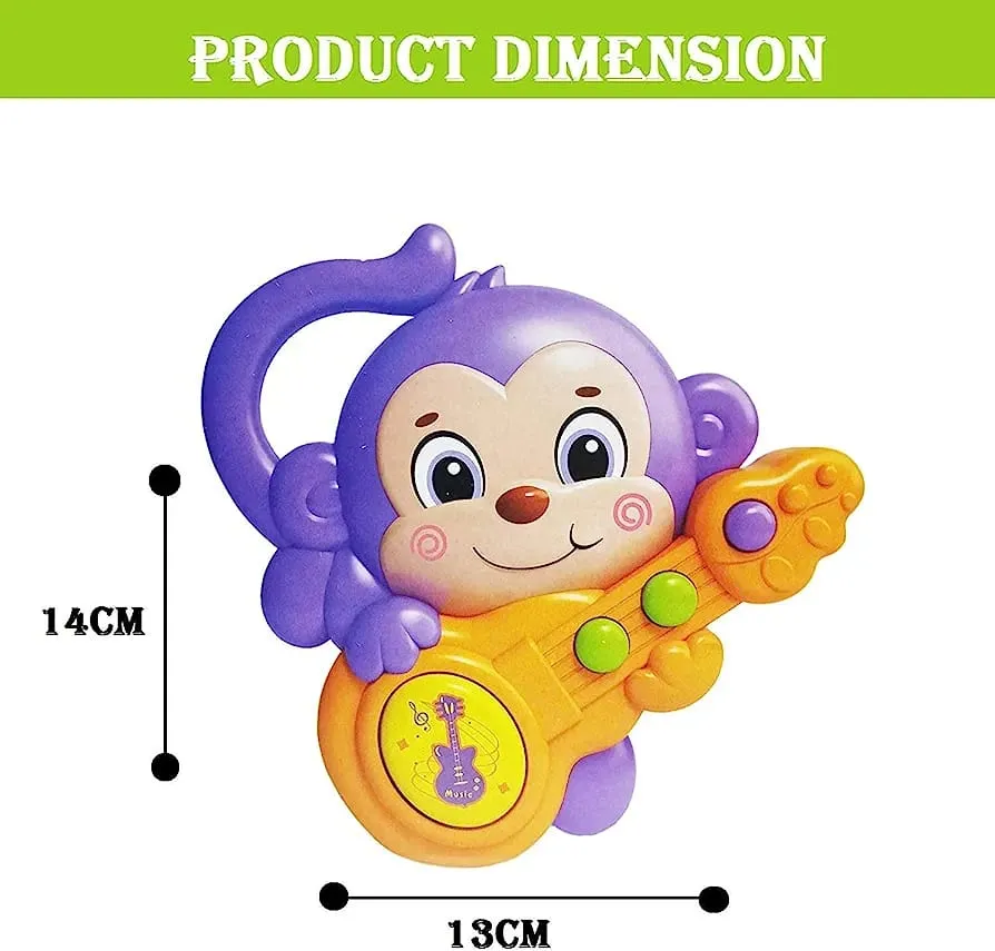 Guitar Monkey Melodies: Engaging Musical Toy for Kids
