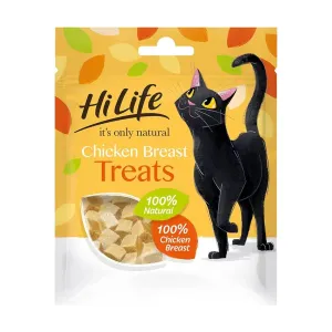 HiLife its only natural Chicken Breast Cat Treats 10g