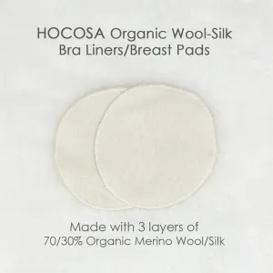 HOCOSA Wool-Silk Bra Liners