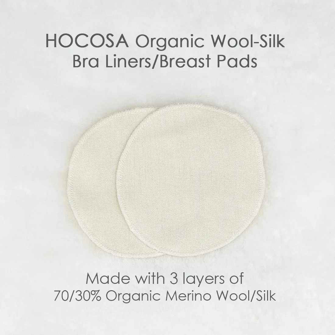 HOCOSA Wool-Silk Bra Liners