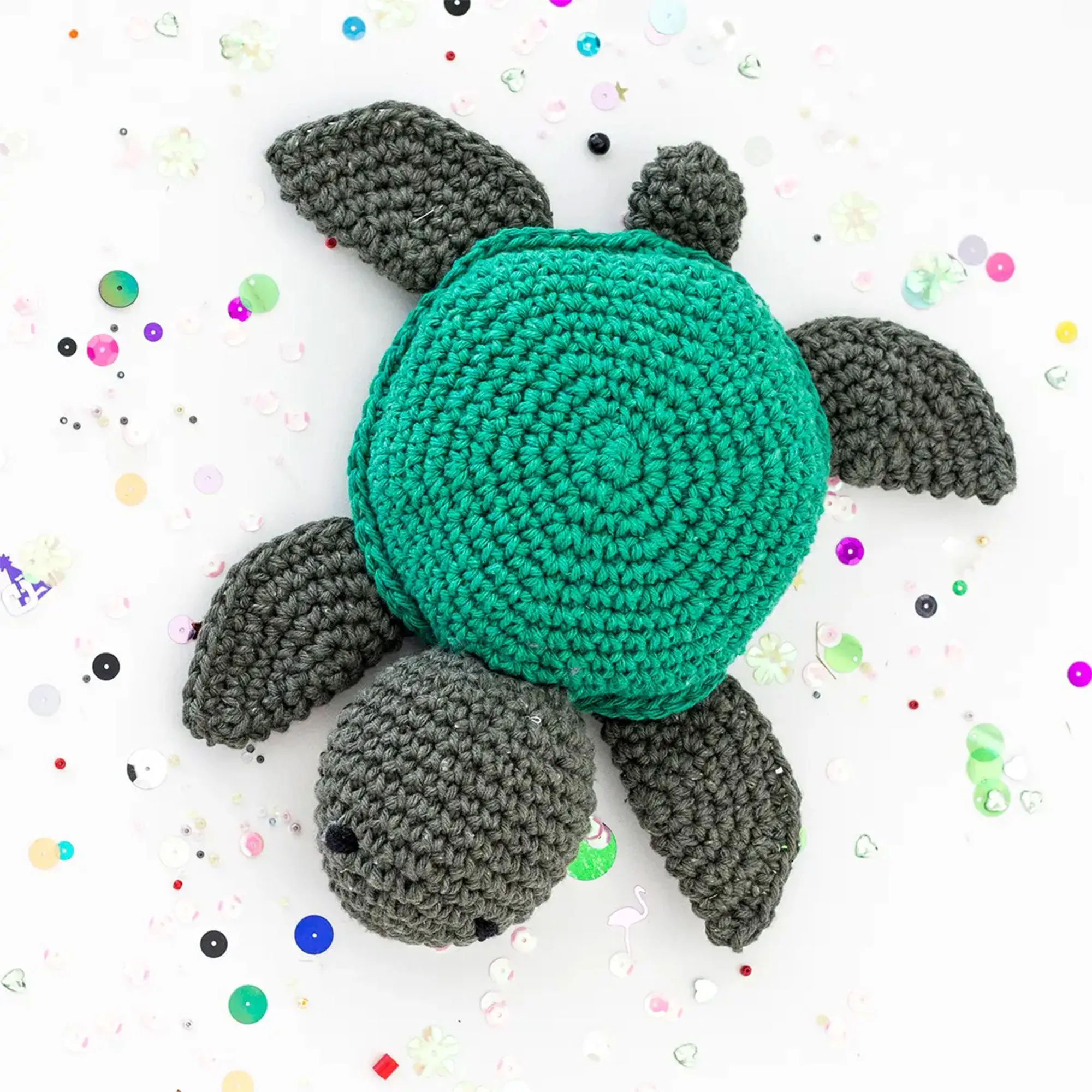 Hoooked Plush Crochet Toys - Turtle Jake