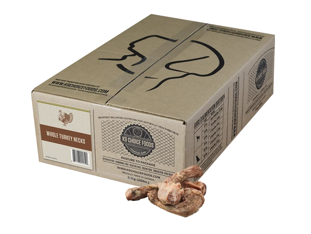 *In Store Only* K9 Choice Frozen - Whole Turkey Necks