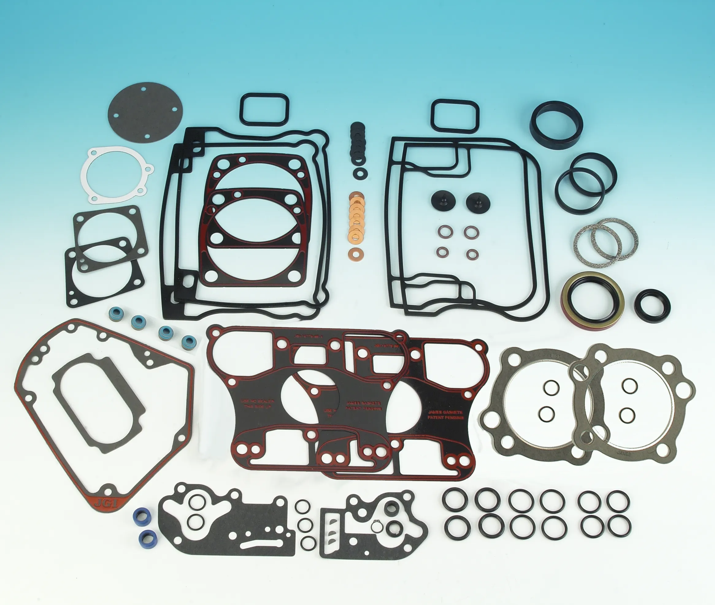 JGI-17041-92-A - GASKET KIT, MOTOR, W/METAL