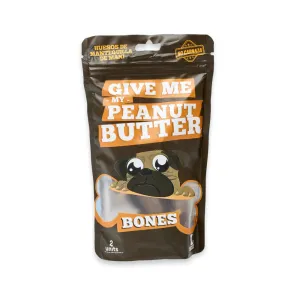 Kanu Pet Peanut Butter Bones Dog Treats