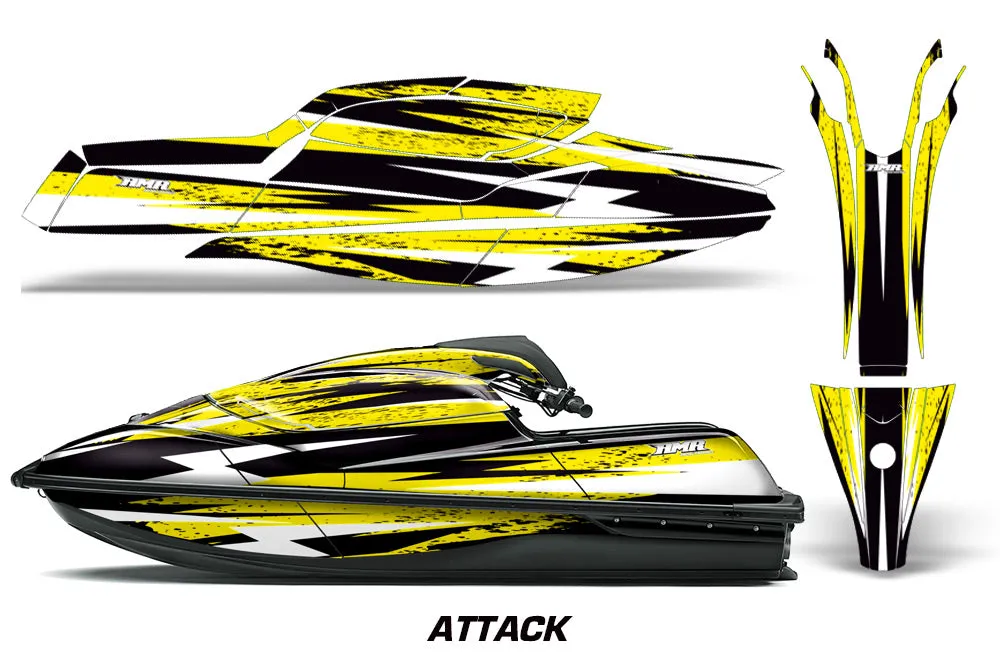 Kawasaki SX-R SXR JS1500 Watercraft Graphics (2017-2022)
