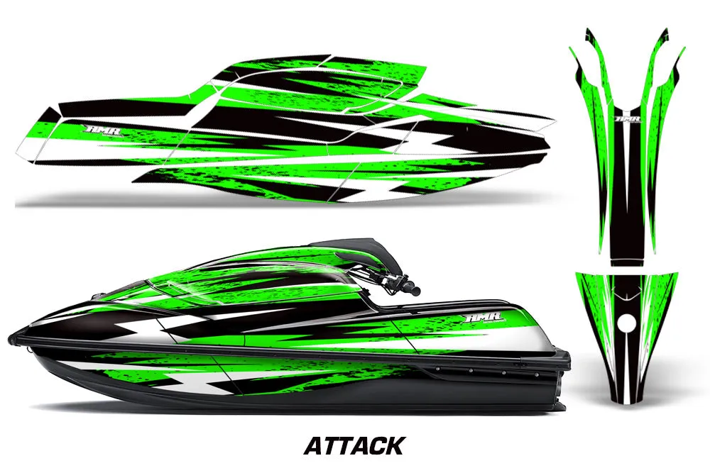 Kawasaki SX-R SXR JS1500 Watercraft Graphics (2017-2022)