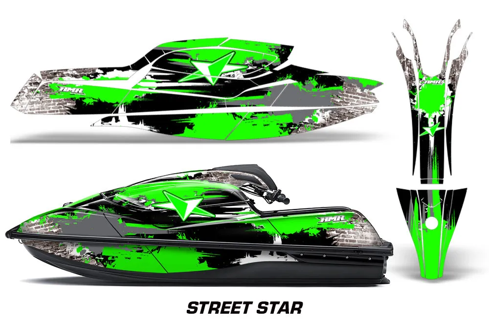 Kawasaki SX-R SXR JS1500 Watercraft Graphics (2017-2022)