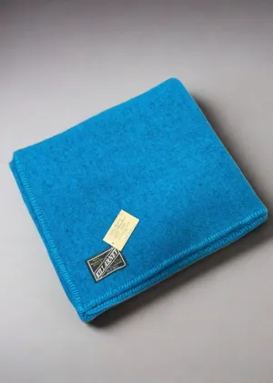 Kerry Woollen Mills 100% Irish Wool Blanket | Teal