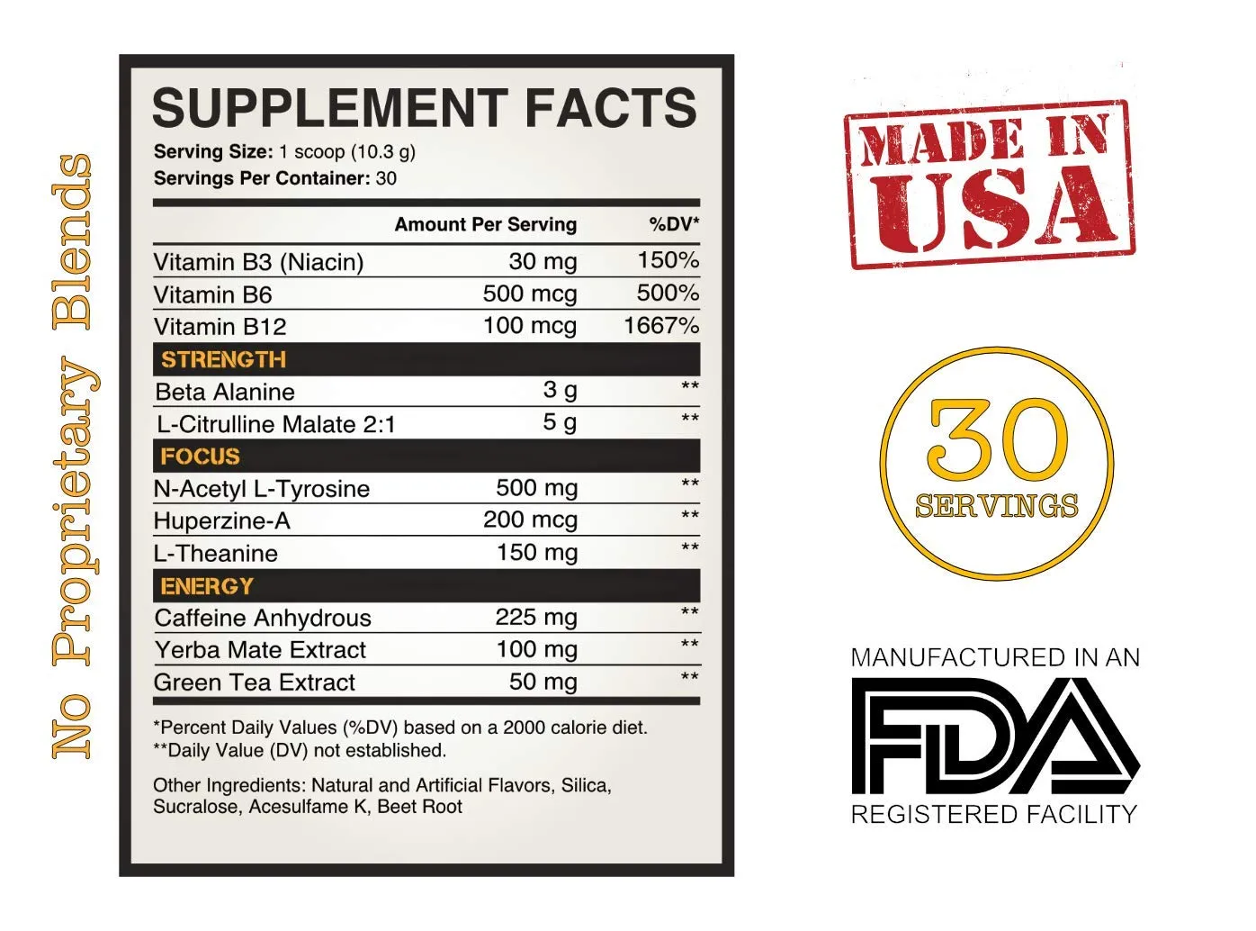 LUMBERJACKED Pre-Workout Supplement - 30 Servings - Better Pumps, Strength, Energy, and Focus - No Crash - Pink Lemonade