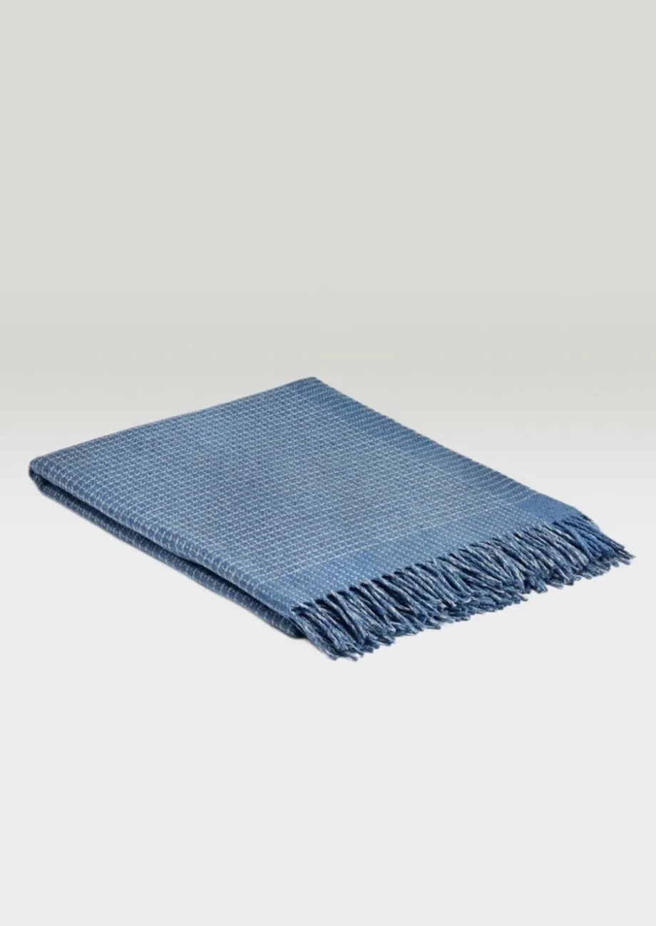 Mcnutt Cashmere Merino Throw | Alpine Stream