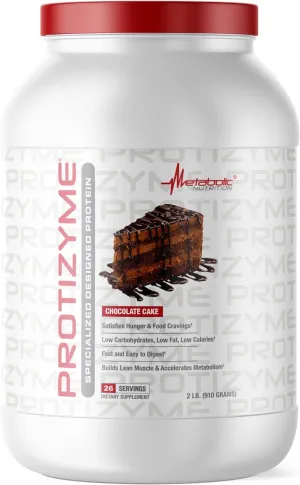 Metabolic Nutrition Protizyme 100% Whey Protein Powder