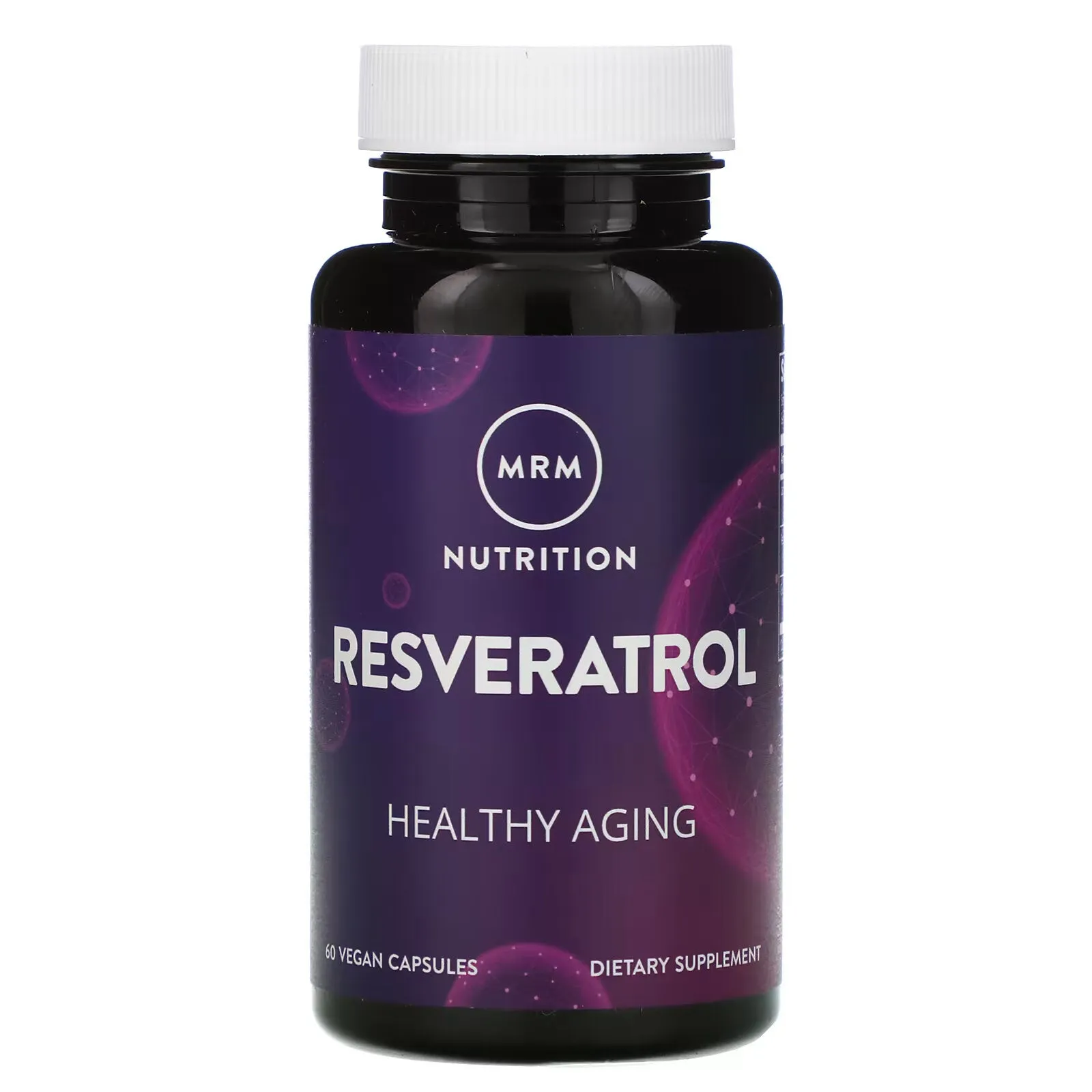 MRM Nutrition, Nutrition, Resveratrol, 60 Vegan Capsules