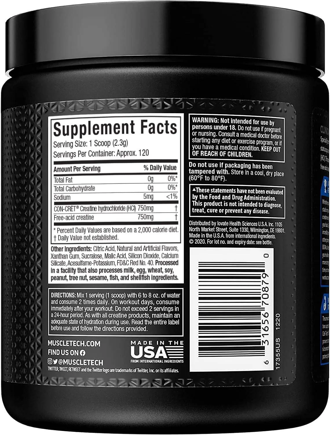 MuscleTech Cell Tech Creactor 120 servings