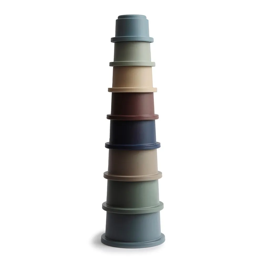 Mushie Stacking Cups Toy