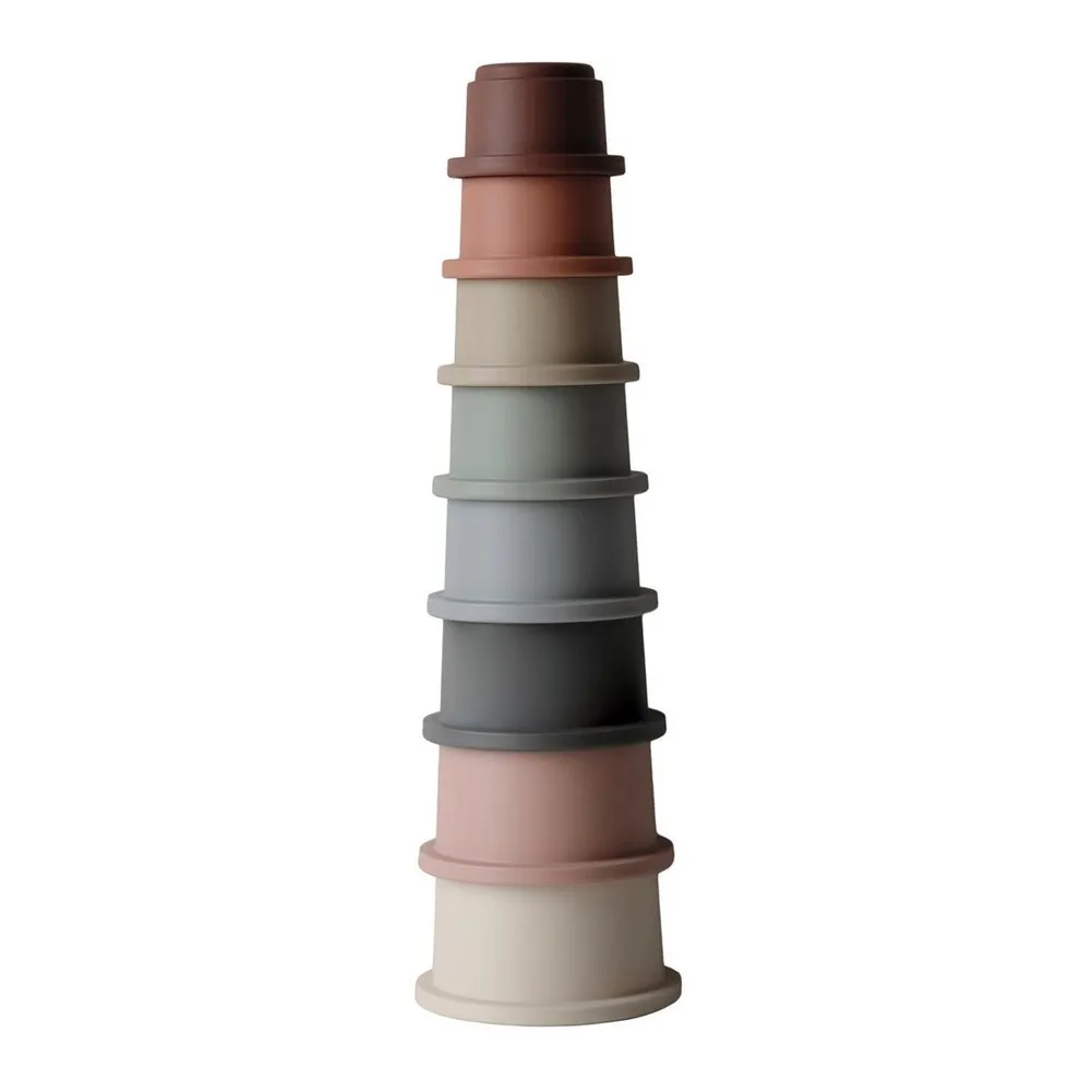 Mushie Stacking Cups Toy