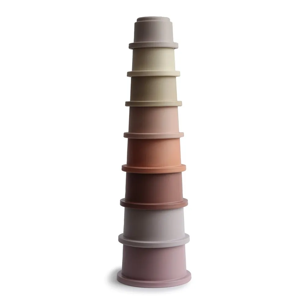 Mushie Stacking Cups Toy